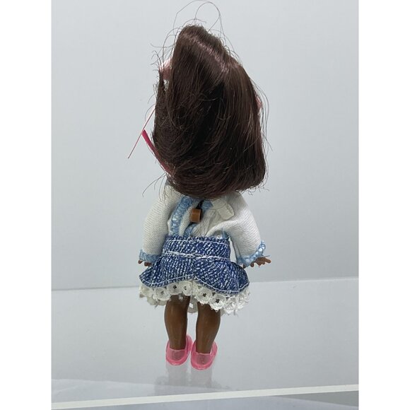 1995 Mattel Baby Sister Kelly Doll Strollin Fun Barbie With Waving Hand & Pink B - Picture 3 of 3